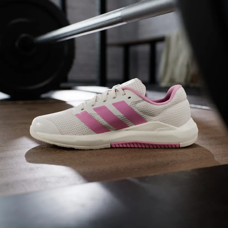 Adidas Dropset Base Training Shoes Chalk White / St Tropic Bloom / St Tropic Bloom (LA3871)