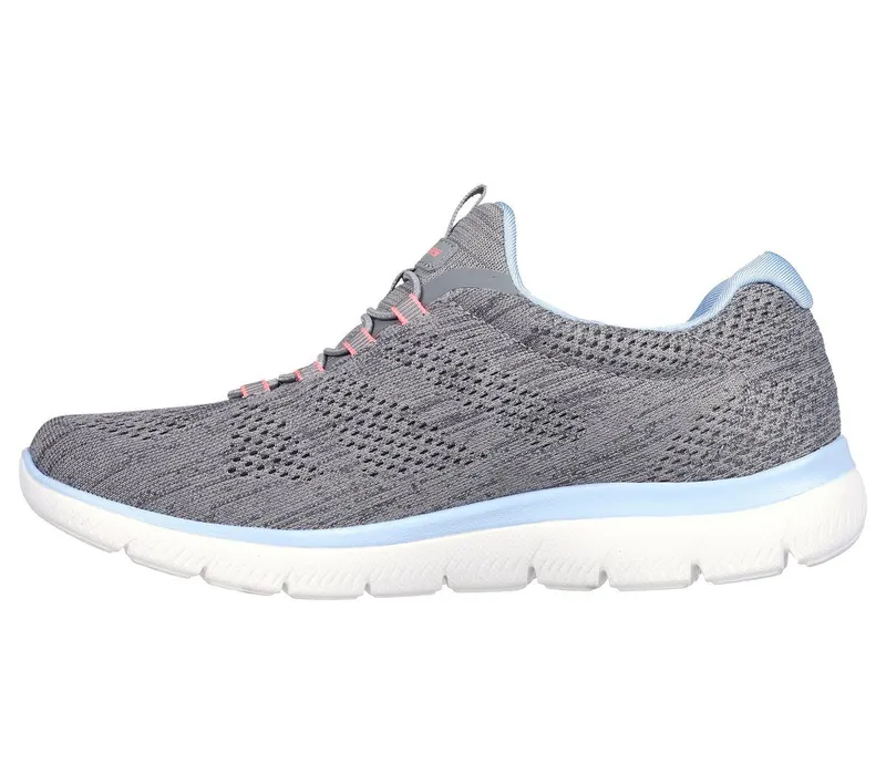 Skechers Summits – Fun Flair – Grey / Multi – “Grey” (150113 GYMT)