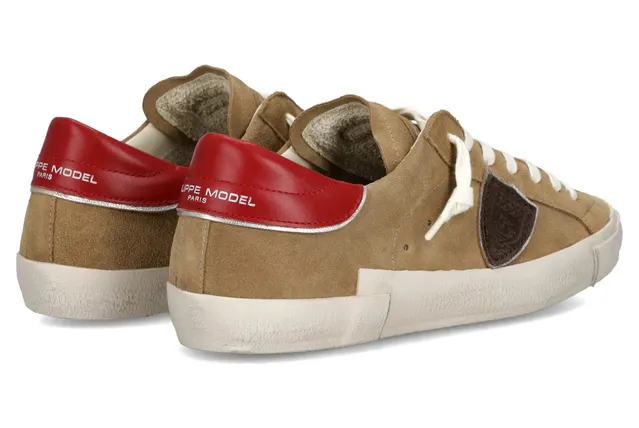 Philippe Model Prsx Logo Suede “Neutrals” (PRLU XS21) (4)