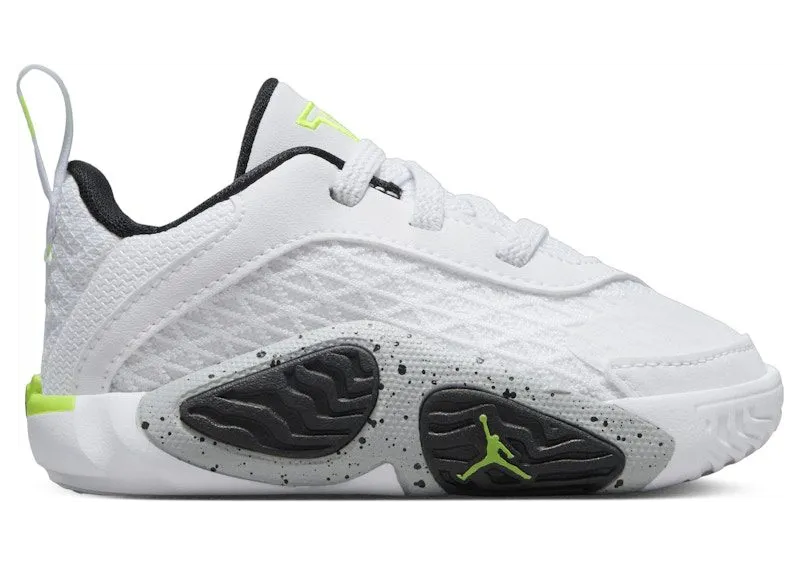 Jordan Tatum 2 White Black Wolf Grey Electric Green (FJ6461-100)