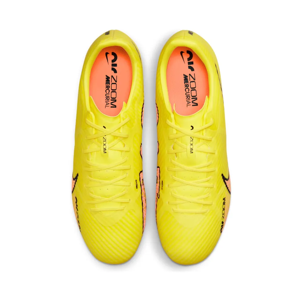 Nike Zoom Vapor 15 Academy FG/MG Yellow Strike Sunset Glow (DJ5631-780)