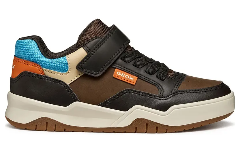 Geox sneaker Bruin/Lichtblauw (J367RE0MEFU-C0740)