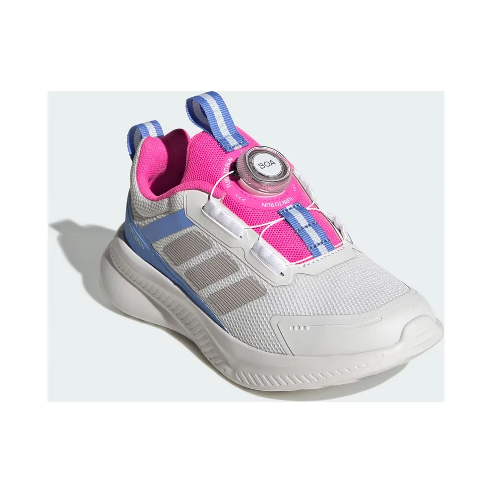 adidas Fortarun 4.0 Crystal White Grey Lucid Pink (JR5725)