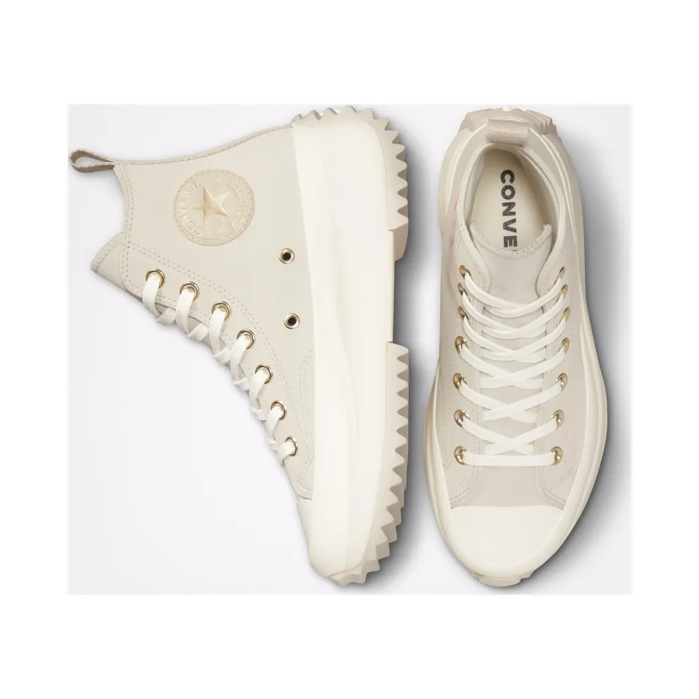 Converse Run Star Hike Platform Earthy Neutrals Desert Sand/egret/egret