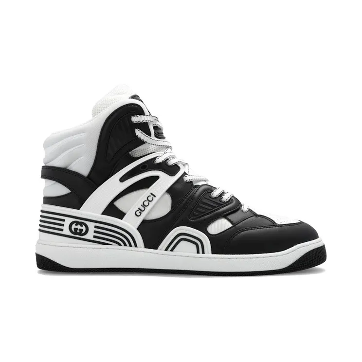 Gucci Basket High Black White (673087 2SH80 1064)