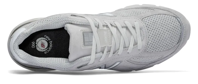 New Balance 990v4 Grey (Standard Width) Arctic Fox/White (M990AF4)