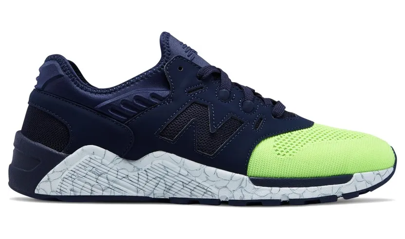 New Balance 009 Navy Lime
