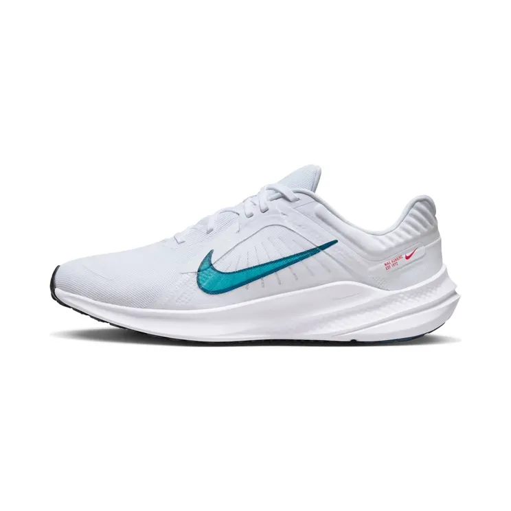 Nike Quest 5 “White / Light Crimson / Black / Valerian Blue” (DD0204-101)