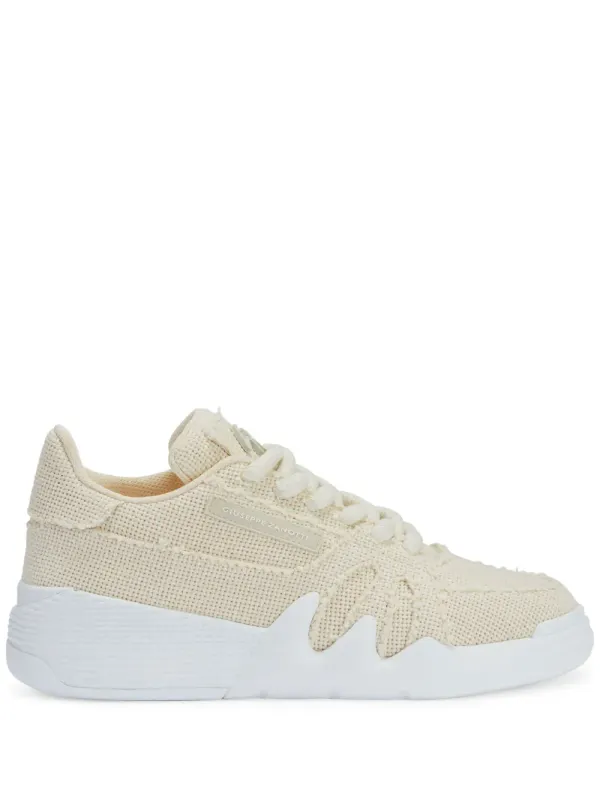 Giuseppe Zanotti Talon mit ausgefransten Kanten – Nude (RM40000002)
