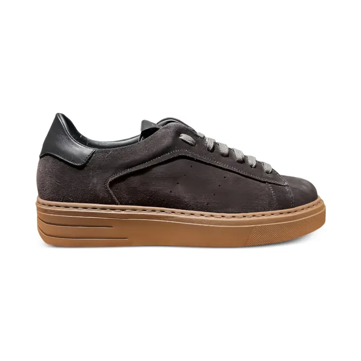 Calce met leren afwerking “Grey” (X1582BLACK)