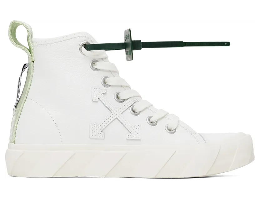 Off-White Mid Top Vulcanized “White” (OWIA195F22LEA0010101)