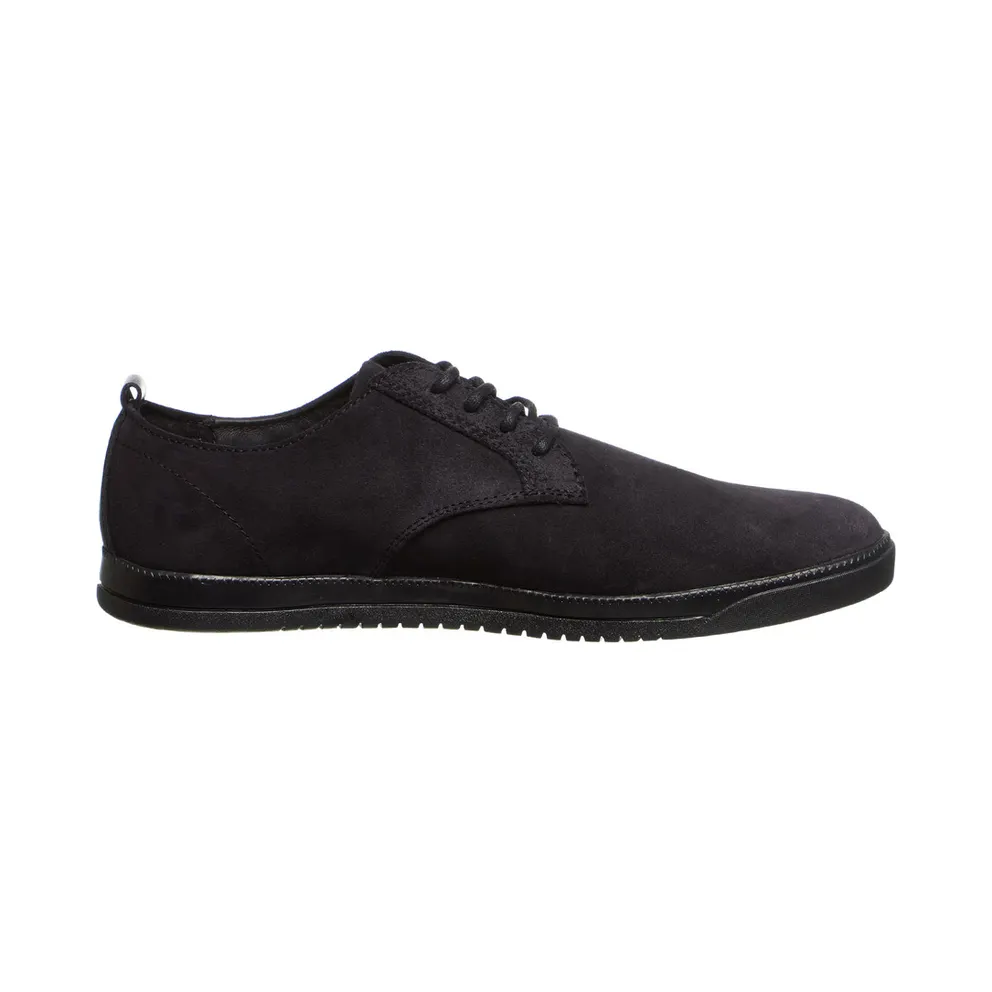 Clae Ellington Suede Black Waxed Suede Black (CLA01246-BWS)