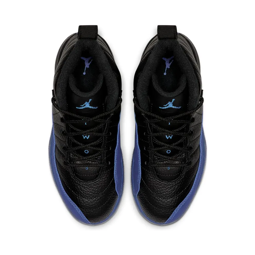 Jordan 12 Retro Black Game Royal (PS) Black/Game Royal-Black (151186-014)