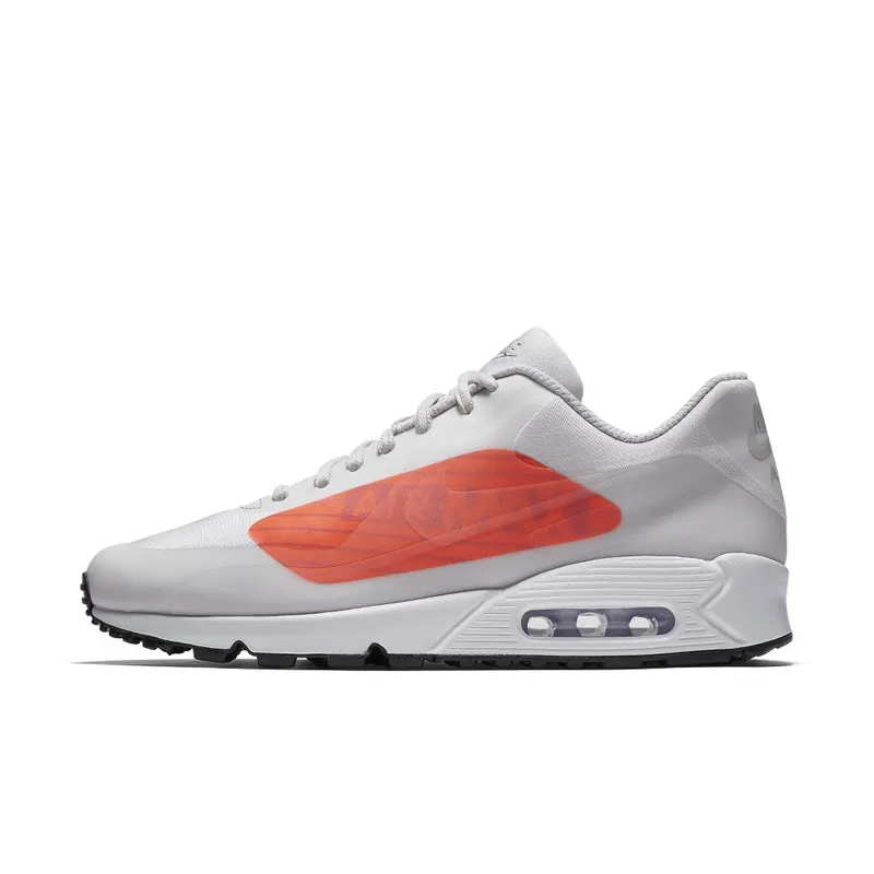 Nike Air Max 90 NS Big Logo Crimson Natural Grey/Bright Crimson (AJ7182-001)