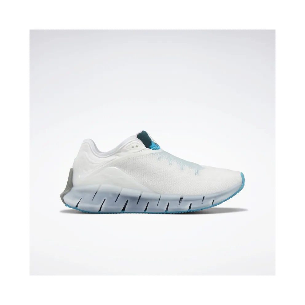 Reebok Ghostbusters Zig Kinetica Shoes White / Feather Blue / Silver Metallic (H03292)