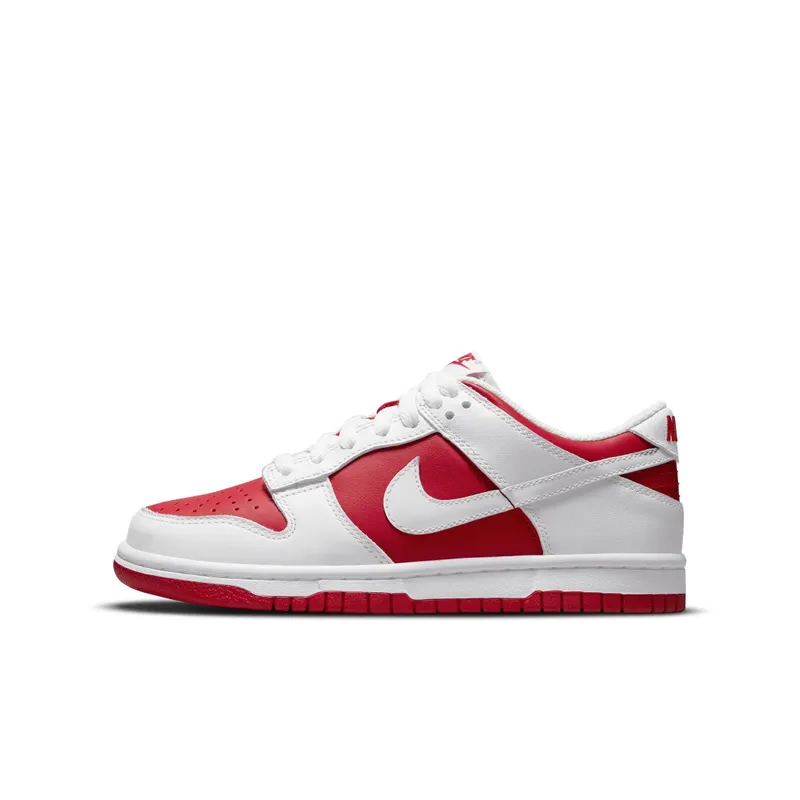 Nike Dunk Low Championship Red (GS) (2021) (CW1590-600)