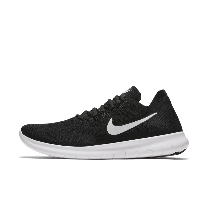 Nike Free RN Flyknit 2017 Black White (880843-001)