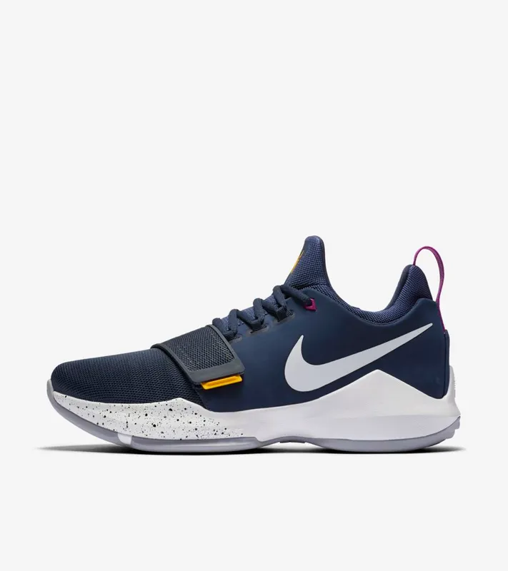 Nike PG 1 The Bait Obsidian/University Gold-Hyper Violet-Wolf Grey (878627-417)
