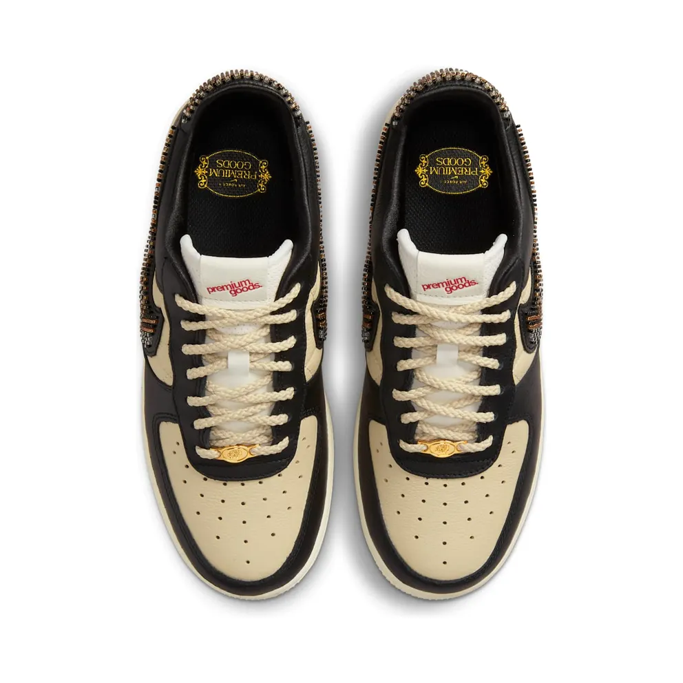 Nike Air Force 1 Low x Premium Goods Black/Sand/Sail/Multi-Colour (DV2957-001)
