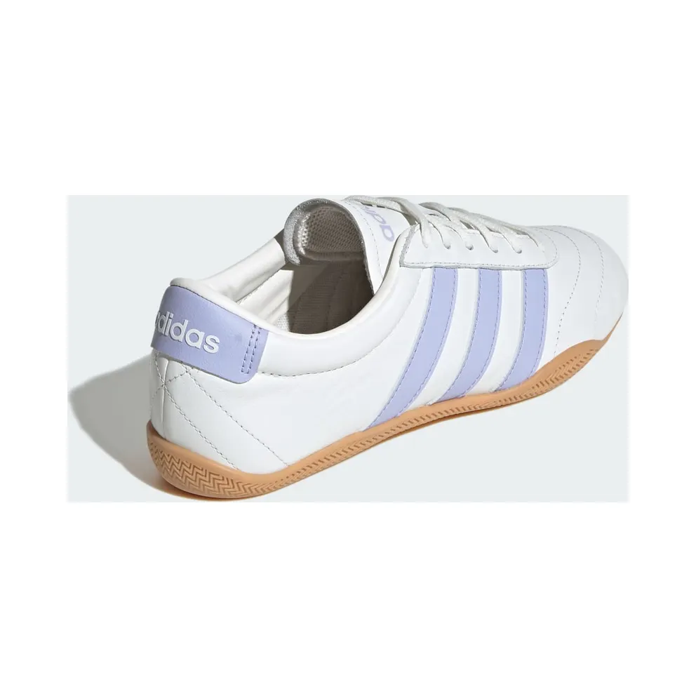 Adidas Grand Court Lo “Core White / Violet Tone / Gum” (JQ9686)
