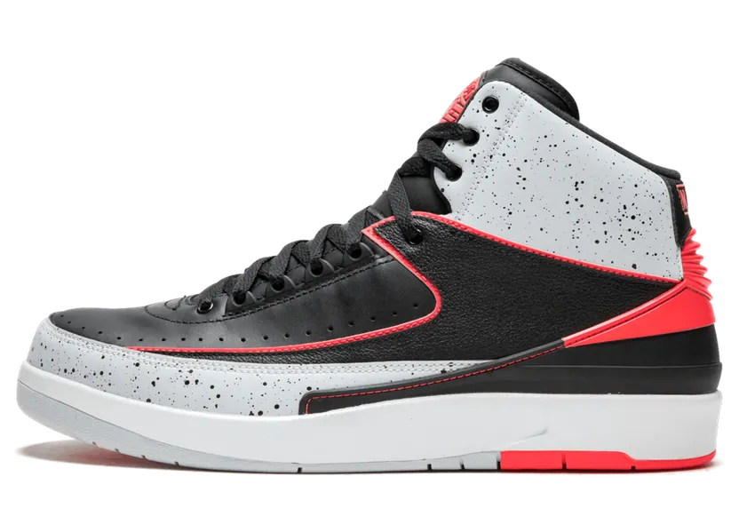 Air Jordan 2 Retro Black Infrared (385475-023)