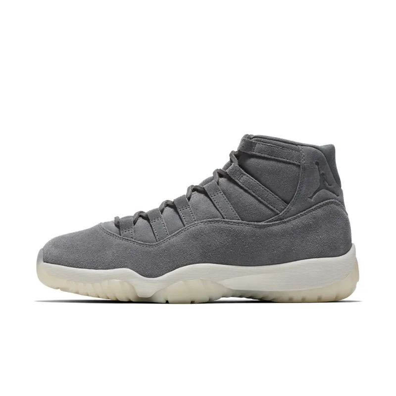 Jordan 11 Retro Pinnacle Grey Suede Cool Grey/Sail (914433-003)