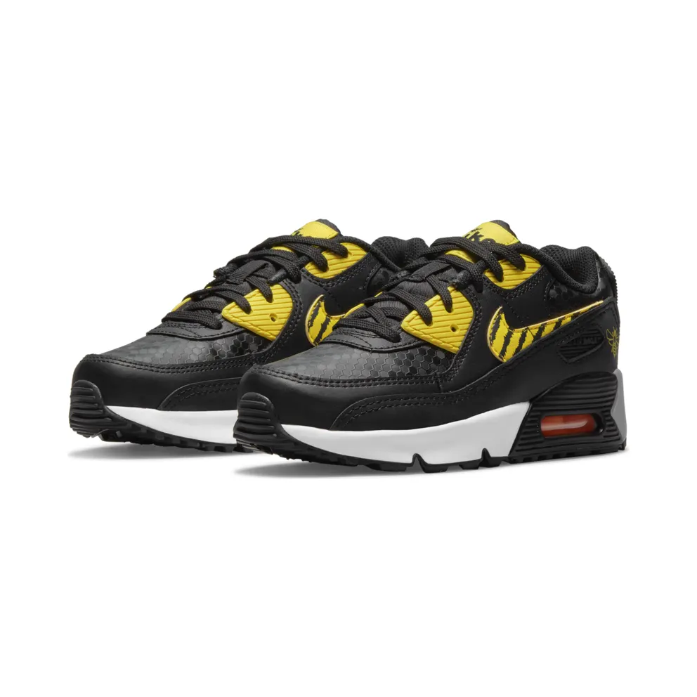 Nike Air Max 90 SE “Black / University Gold / Citron Pulse / Opti Yellow” (DD0125-001)
