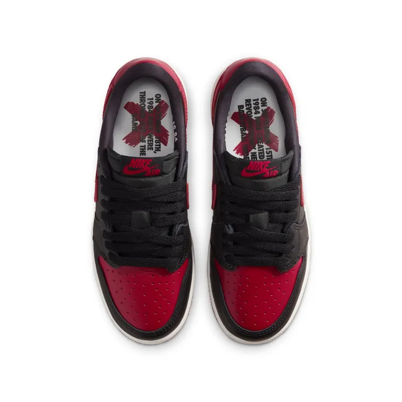 Air Jordan 1 Low OG GS “Banned (2026)” (IW6277-001)