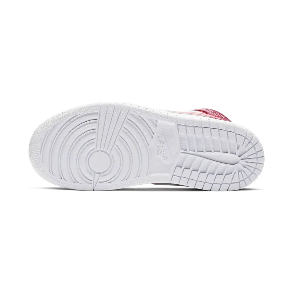 Jordan 1 Mid True Berry Rush Pink (PS) True Berry/Rush Pink-White (640737-661)