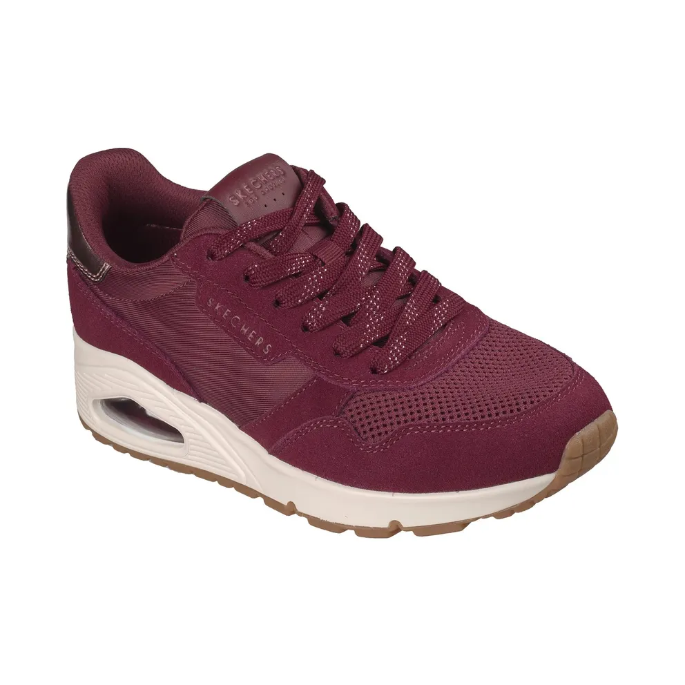Skechers UNO – Vintage Air Sneaker Bordeauxrood