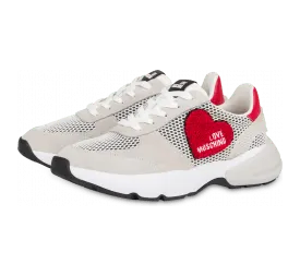 Moschino Sneaker Sporty Running Mit Herz-patch (POLJA15545G1FIQ110A)