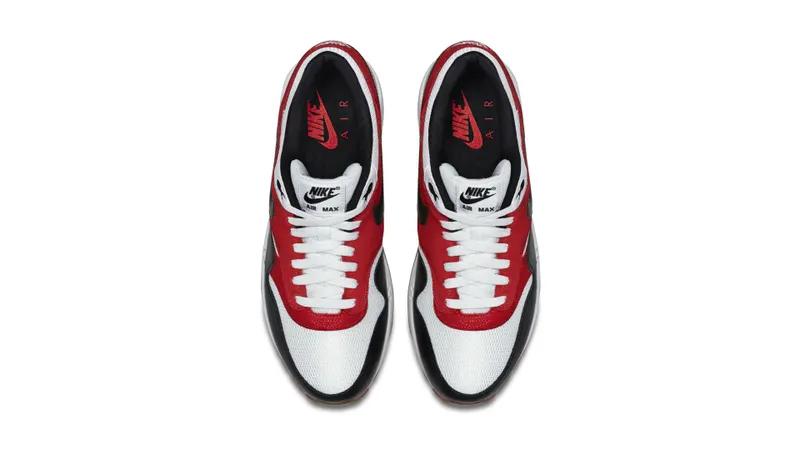 Nike Air Max 1 White Gamma Orange White/Black-Gamma Orange (537383-122)
