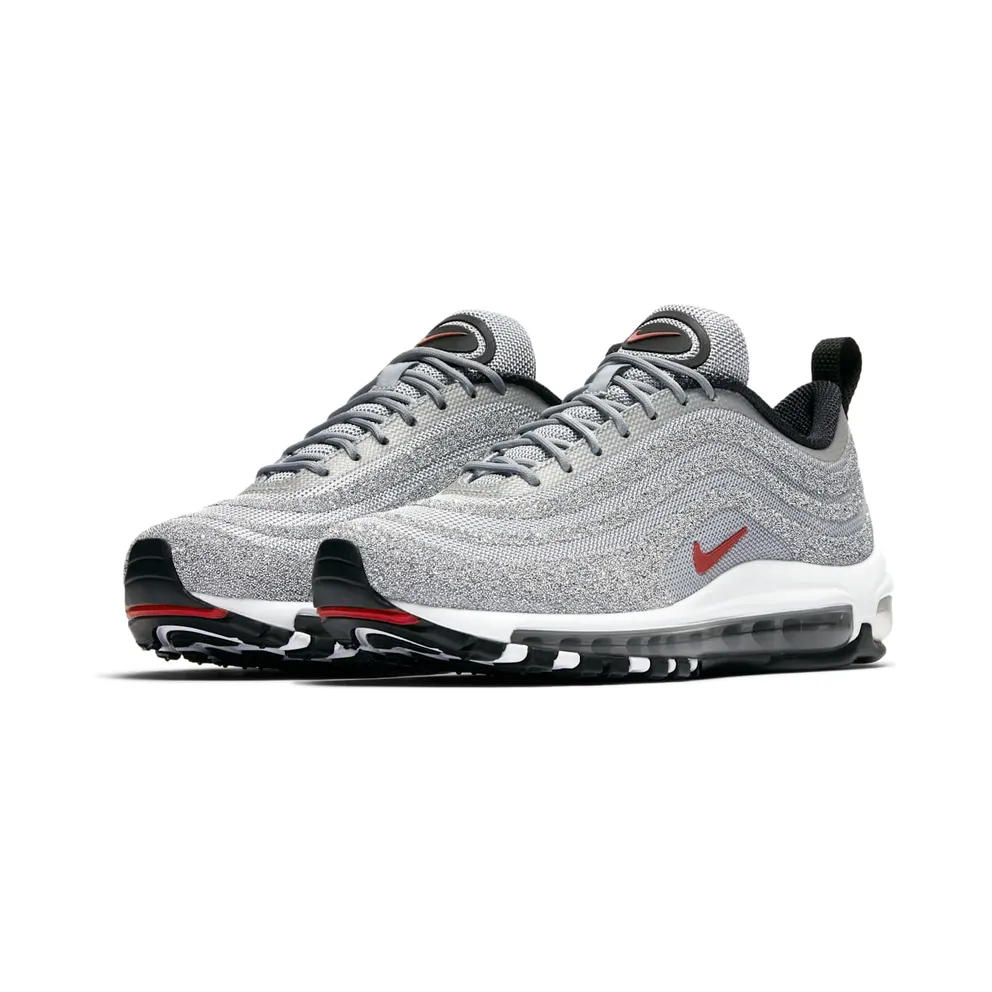 Nike Air Max 97 LX Swarovski Silver Bullet (W) Metallic Silver/Varsity Red-White-Black (927508-002)
