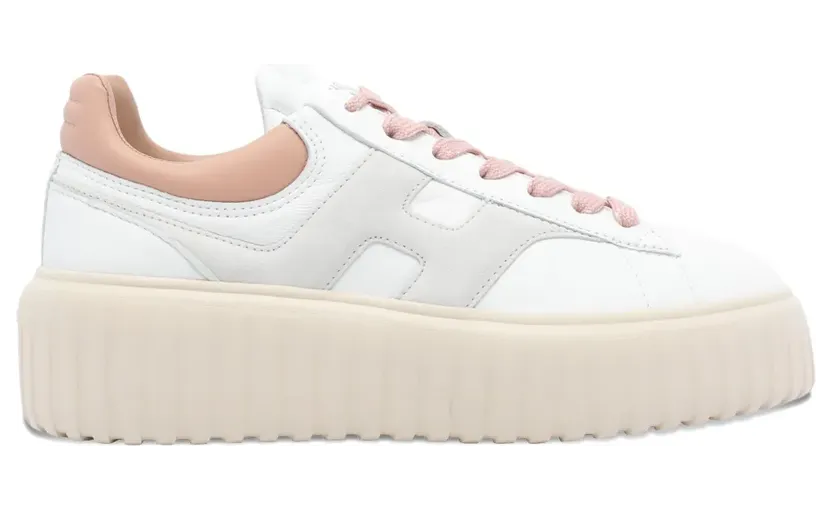 Hogan H-logo met plateauzool “White” (HXW6450FE91UIT)