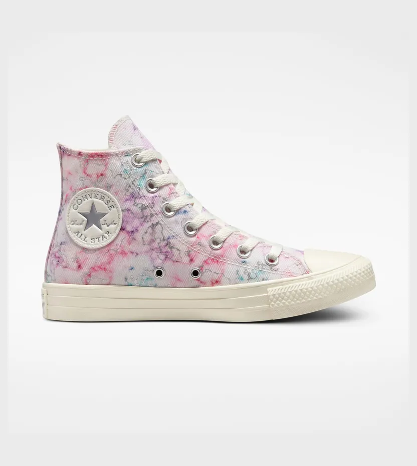 Converse Chuck Taylor All Star Marble Egret/multi/zilver (A02034C)