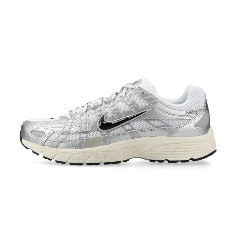 Nike P-6000 (white / black / metallic silver / flt silver) – CD6404-105