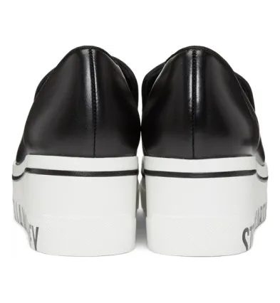 Stella McCartney Black Binx Platform Slip-On Sneakers (580181W188Q) (3)