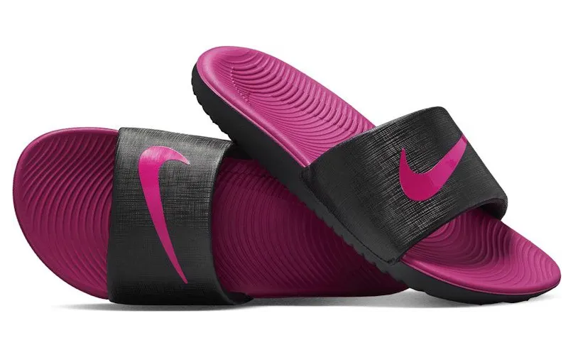 Nike Kawa Slide Black Vivid Pink (DD8519-001)
