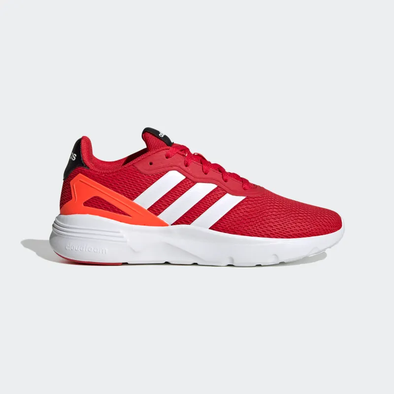 Adidas Nebzed Cloudfoam Lifestyle Running Better Scarlet / Cloud White / Solar Red (HP7865)