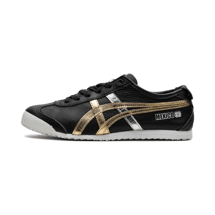 Onitsuka Tiger Mexico 66 “Black Gold Silver” (D5V2L-9094)