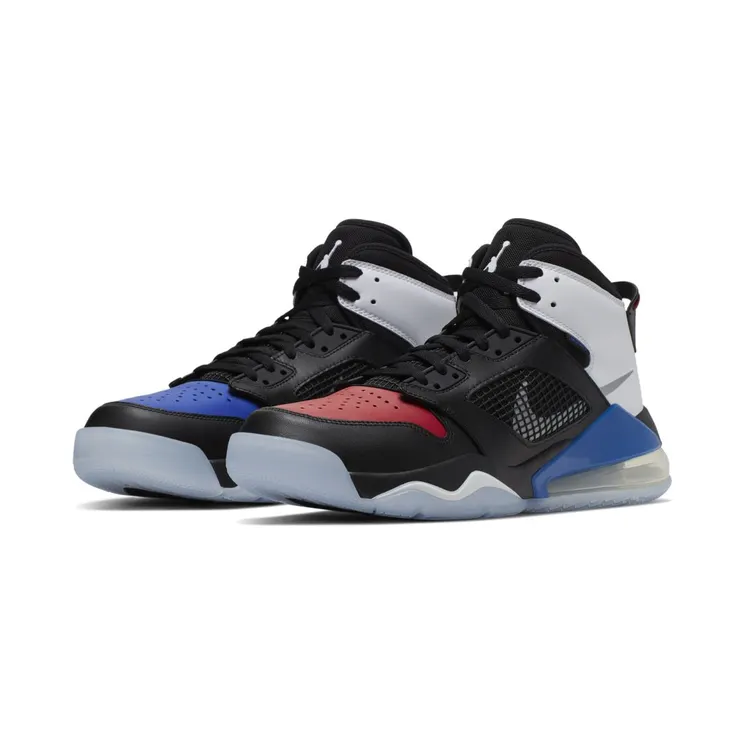 Jordan Mars 270 Top 3 “Black / Gym Red / Game Royal / Reflect Silver” (CD7070-001)