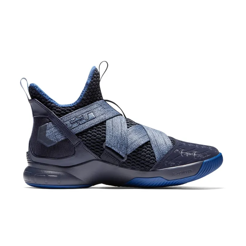 Nike LeBron Zoom Soldier 12 Blackened Blue Blackened Blue/Work Blue-Gym Blue (AO2609-401)
