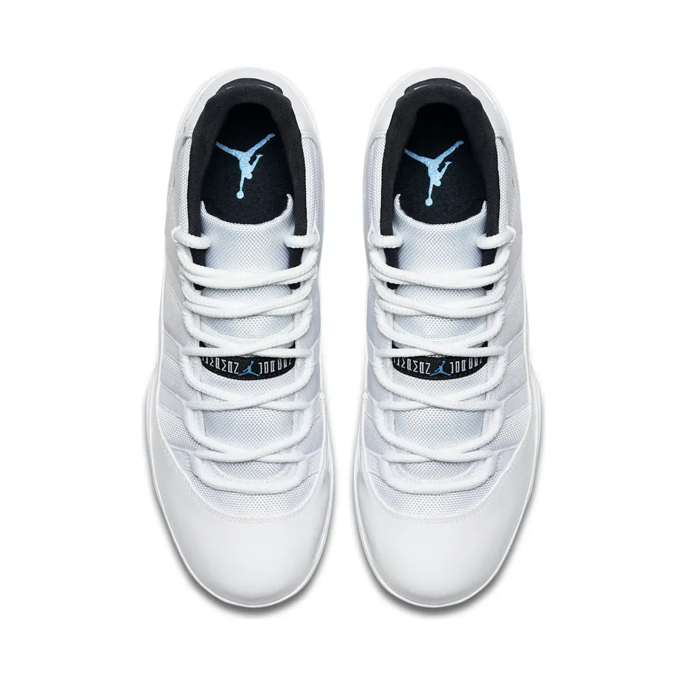 Jordan 11 Retro Cleat Columbia White/University Blue-Black (AO1561-117)