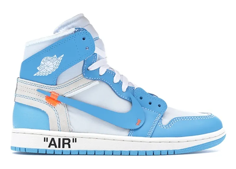 Jordan 1 Retro High Off-White University Blue (Sample) (AQ0818-148 S)