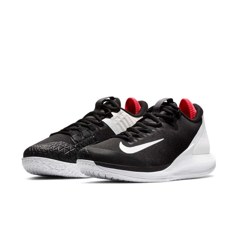 Nike Court Air Zoom Zero Black Bright Crimson Black Bright Crimson White (AA8018-016)
