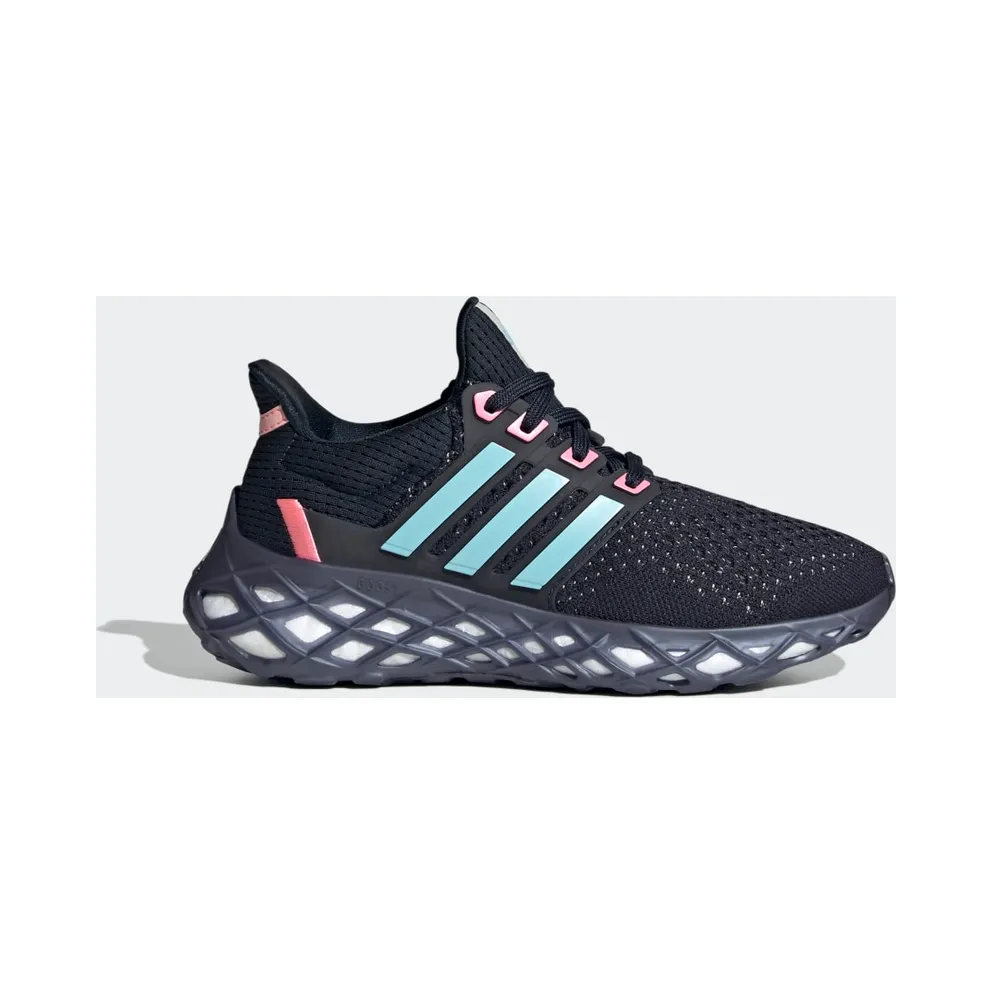 adidas Ultraboost Web DNA Laufschuh Legend Ink / Bliss Blue / Beam Pink (HR1795)