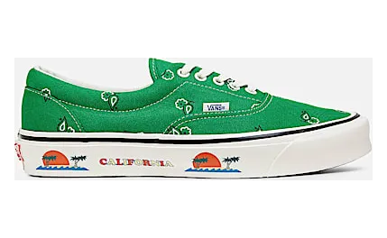 Vans OG Era LX ‘Paisley – Fern Green’ Fern Green/White (VN0A4BVAXE4)