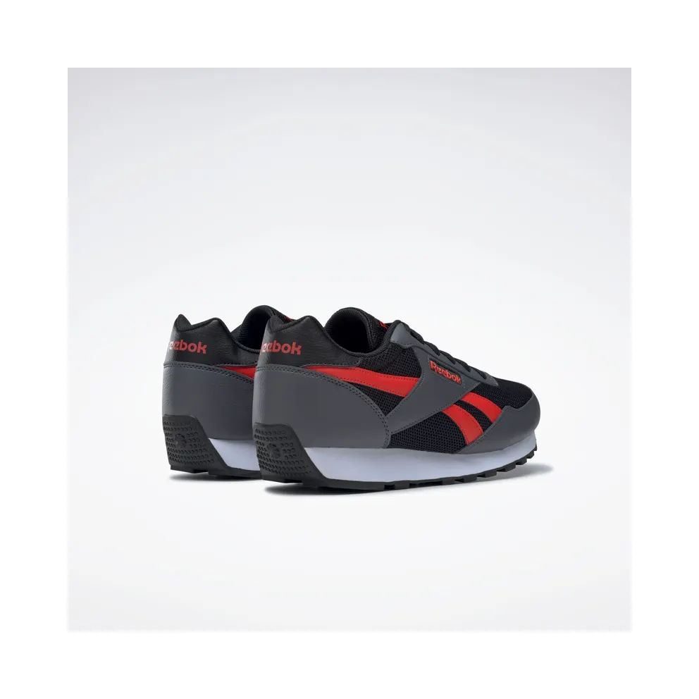 Reebok Rewind Run Shoes Core Black / Dynamic Red / Cold Grey 6 (GX6015)