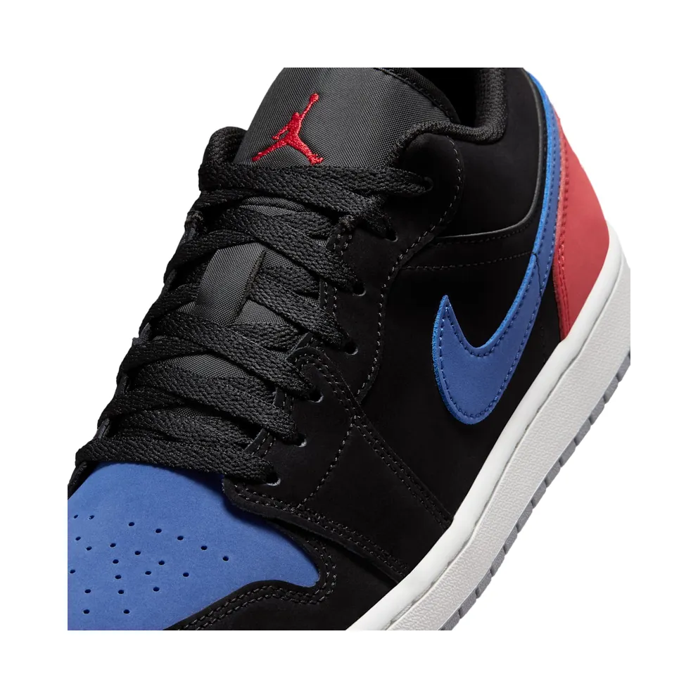 Air Jordan 1 Low “Black True Blue Summit White” (553558-049)