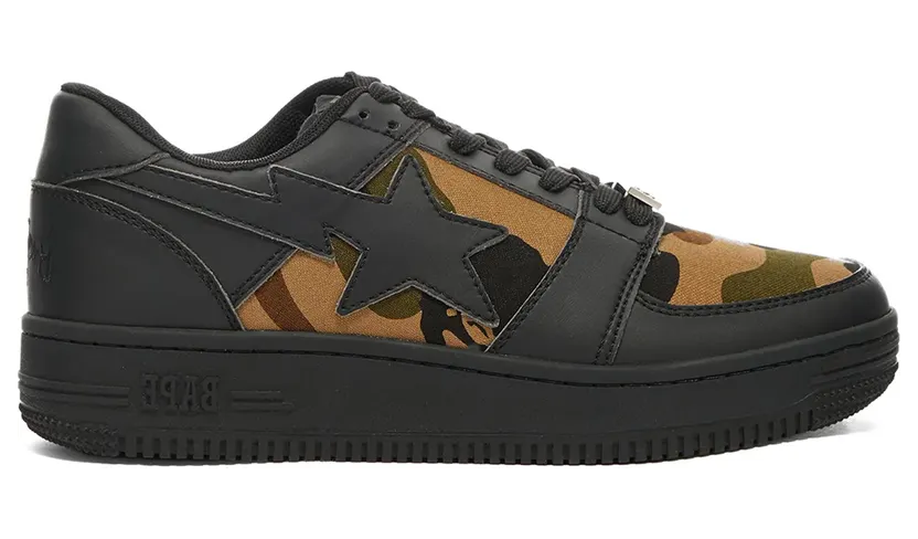 BAPE STA Low M1 Black